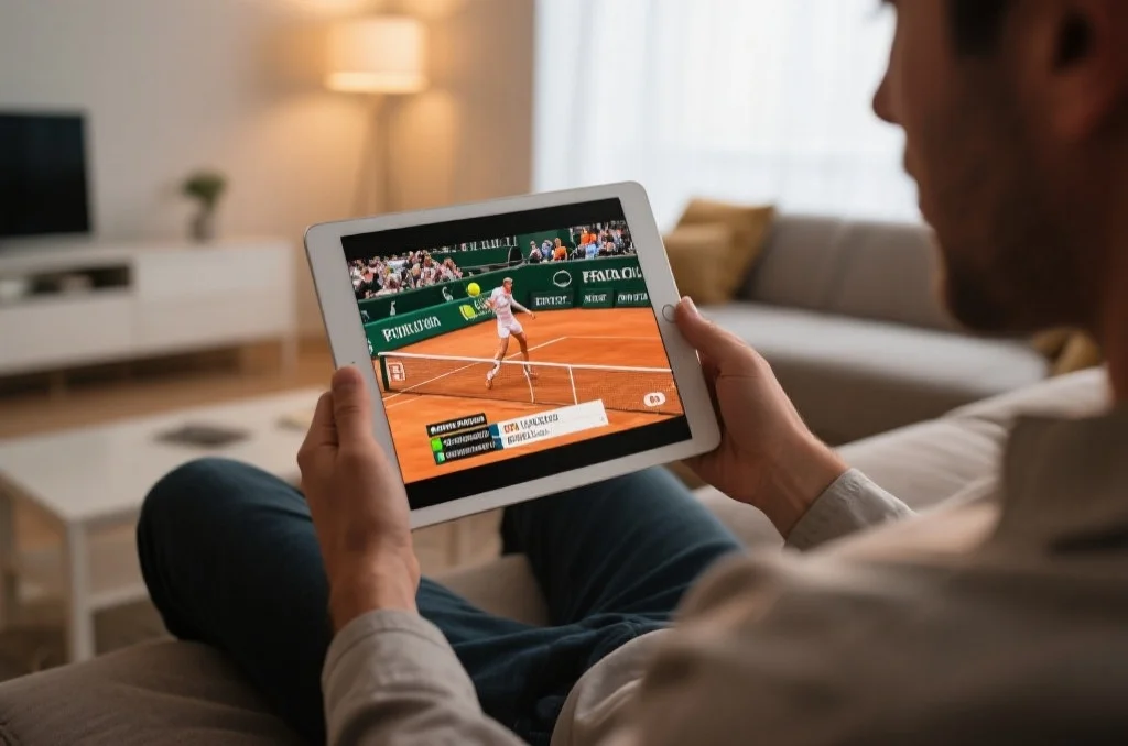 通过雷火体育观看网球赛事